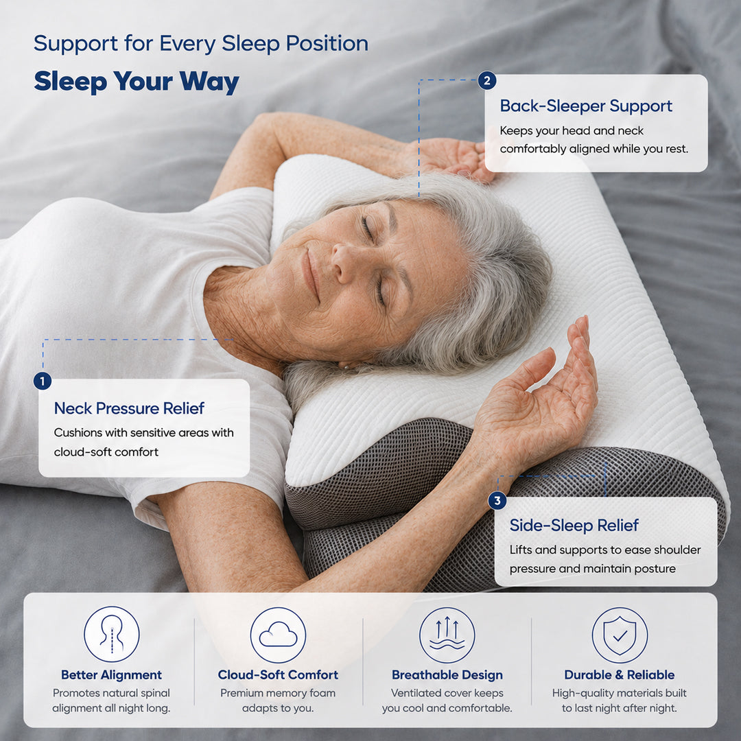 Somnia™ Ergonomic Pillow